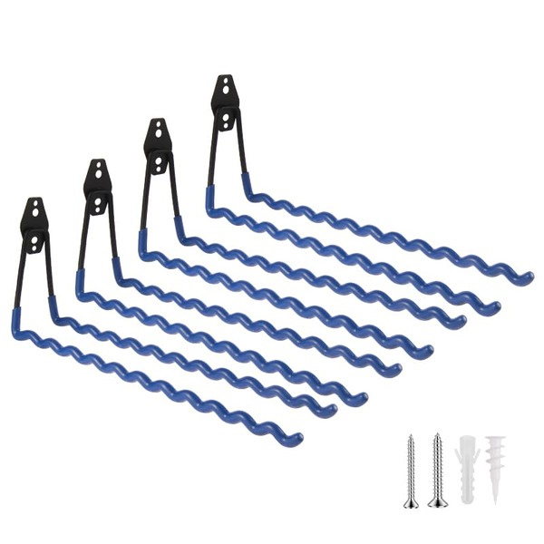 ZexHok Wall Mounted Garage Hooks Tool Organizer, 14 Inch Garage