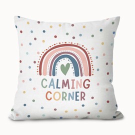 Calm Down Corner Supplies Calming Corner Decor Pillow Cover 18x18