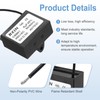 sourcing map CBB61 Capacitor, 6uF 450V 2-Wire Ceiling Fan Motor