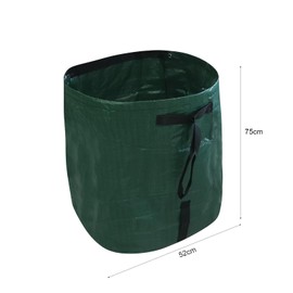 Buwico Garden Waste Bag, Leaf Collector, Garden Waste Bags with Handles, Reusable Leaf Bag, Garden Waste Bag, Used for Leaf Collectors and Garden Waste Bag, Sturdy, Garden Accessories