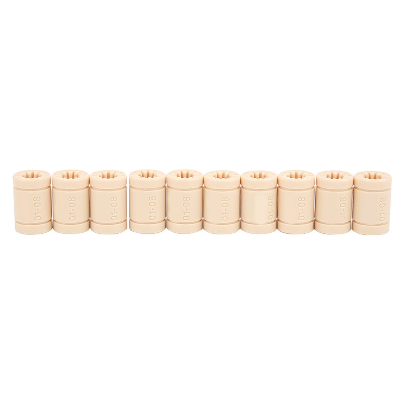 10Pcs LM8UU Bearing Plastic Linear Bushing Parts LM8UU RJMP 3D