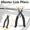 BIKEHAND Bike Bicycle Chain Wear Checker, Quick Master Link Pliers