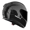 Bogotto FF122 SVK Solid Helmet, Black, S