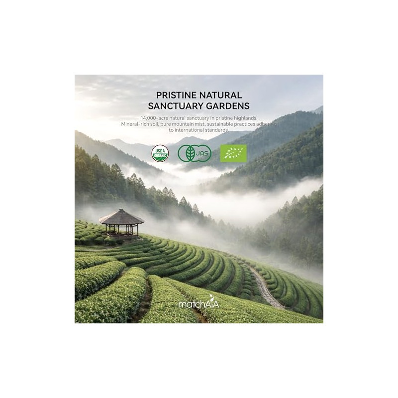 MatchAiA Premium Ceremonial Grade Organic Matcha Powder 60g