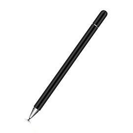 Epic Gadget Stylus Pen - Disc Tip and Magnet Cap Universal Stylist Pens Fine Point Disc Stylus Touch Screen Pens for All Capacitive Touch Screens (Black)