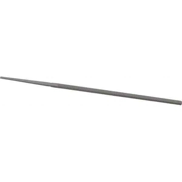 Grobet 31.204 Swiss-Pattern Pillar File w/Tang: Cut 2, 5/32"W x