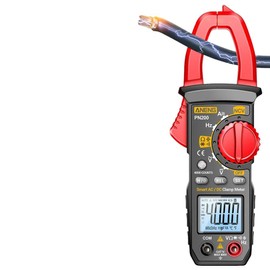 New 2024 Pn200 Digital Clamp Meter Dc/600A Current 4000 Counts Multimeter Ammeter Voltage Tester Car Hz Capacitance Ncv Ohm Test Accessories