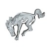United Pacific 50130 Triple Chrome Plastic Bucking Horse Emblem, Badge