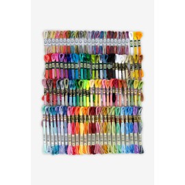 DMC Special Threads 100 Skein Multi-Color Assortment Bulk Pack