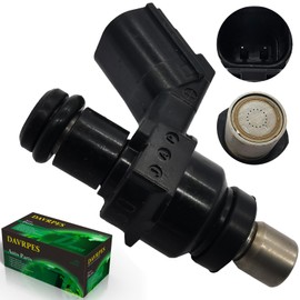 DAVRPES 16450-HR3-A43 - Boquilla de pulverización de combustible para inyector de combustible Honda, TRX420 Rancher TRX500 Foreman Pioneer SXS500 Reemplaza #16450HR3A43|16450 HR3 A43
