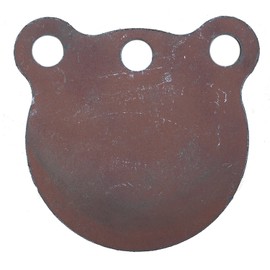 TyCa Industries AR500 Steel Targets (3/8" AR500, 4" Gong)