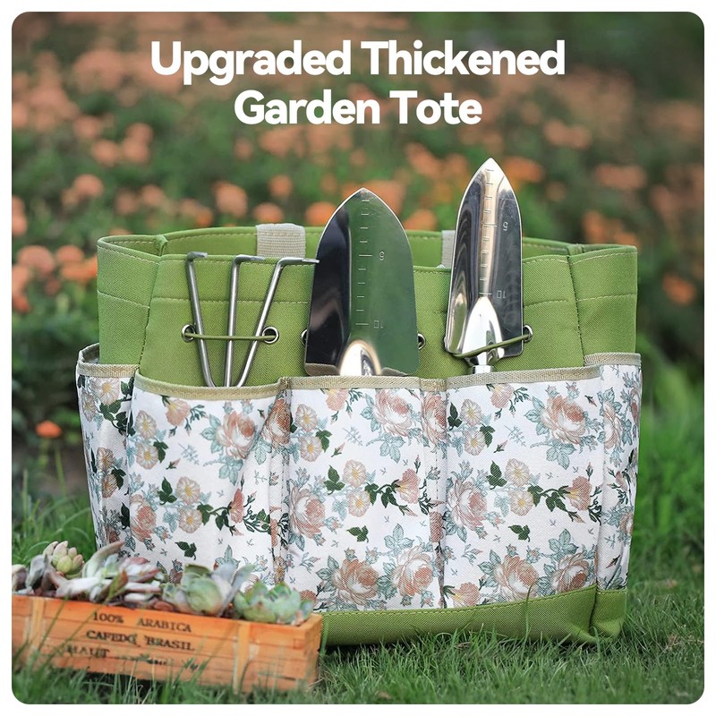 Gardening Tools 9-Piece Heavy Duty Garden Hand Tools with Fashion