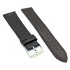 diloy Flat buffalo grain calf leather extra long watch strap