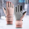 Winter Gloves Thermal Waterproof Gloves Women Windproof Touch Screen Gloves