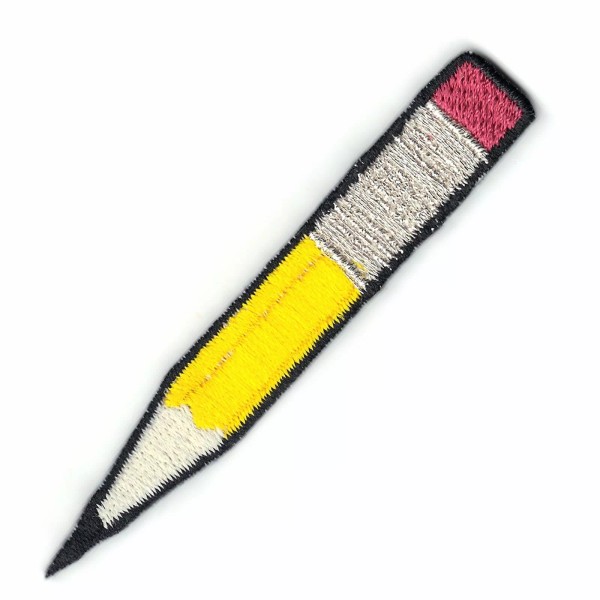 Patch Collection Doodle Pencil Sketch Drawing Iron On Round Icon
