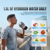 HomeBoo Hydrogen Water Bottle Generator, Improve Water in 3 Minutes,