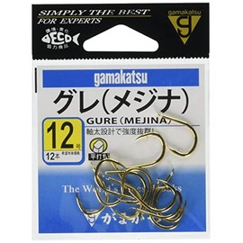 Gamakatsu GREE Hook Gold No. 7 Fishing Hooks