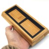Whetstone Sharpening Stone Storage Holder bamboo whetstone rubber 1 Set