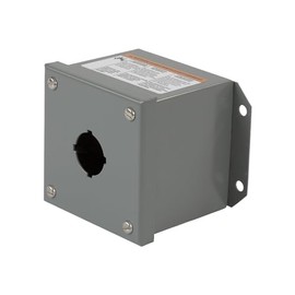 SCHNEIDER ELECTRIC 9001KYAF1 Control Station Enclosure 30Mm Kplus Skplus Kx Electrical Box, Black