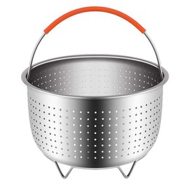 Steamer Basket for Instant Pot, Vegetable Steamer Basket Stainless Steel Steamer Basket Insert for Pots (8qt)