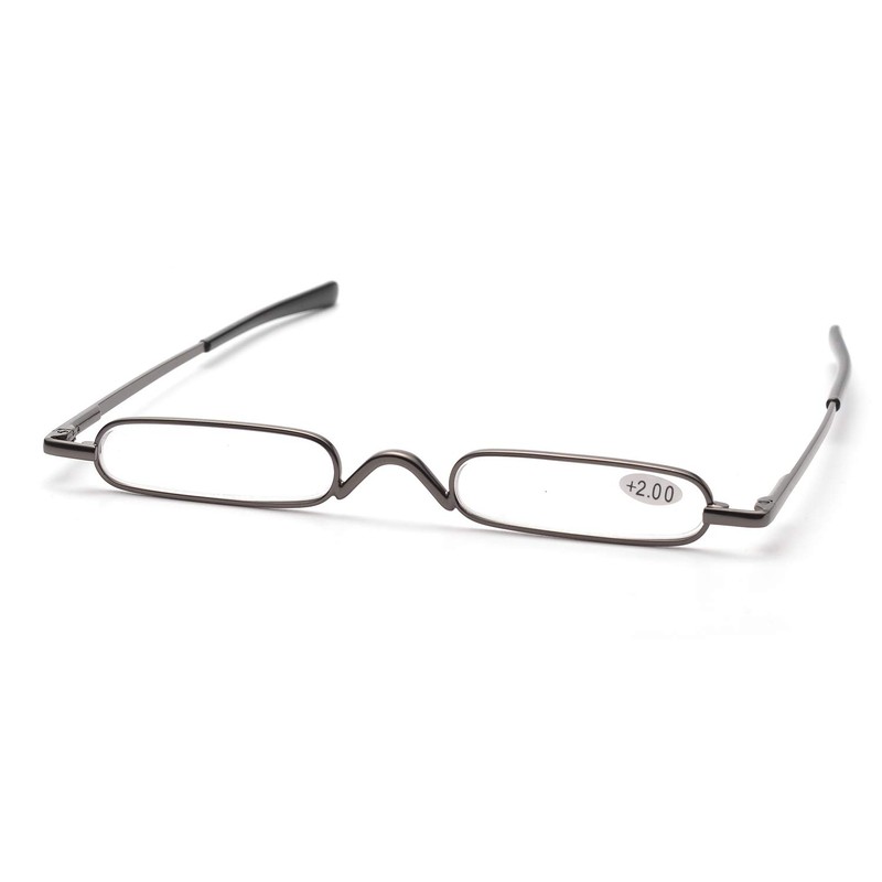 ZUVGEES Easy Carry Mini Compact Slim Reading Glasses—Lightweight Portable Readers