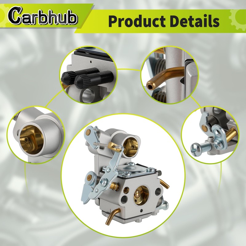 Carbhub Carburetor for Poulan P3314 P3416 P3816 P4018 PP3416 PP3516
