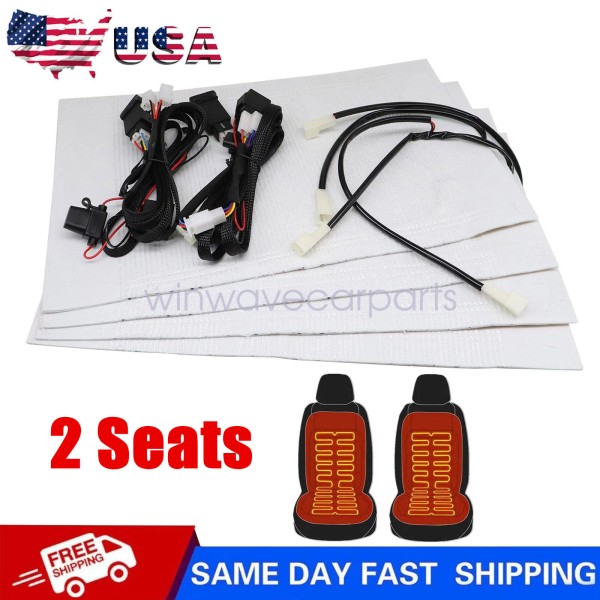 Toyota Seat heater set,2 seats heated seat,2 switch fits 2010-2017