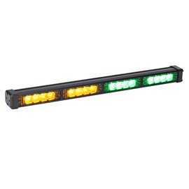LAMPHUS SolarBlast SBLS44 16W LED Emergency Warning Deck Light Bar - Amber Green