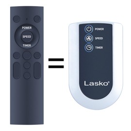 New Fan Replacement Remote Control for Lasko Cyclone Pedestal Fan S08600 A10802 A20562 A20566 S20610 S20620 S20625