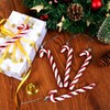 Gwhole Pack of 12 Candy Canes Glitter Christmas Decoration Christmas