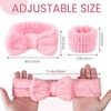 Face Wash Headband & Wrist Bands 3 Pack - Soft