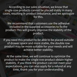 Aobiono Multi Level Smart Drawer Organizer, Multi Tier Expandable Storage Collapsible Foldable Trays for Jewelry, Cosmetics, Makeup, Tools, Battery (Black, Single Row - 3 Levels)