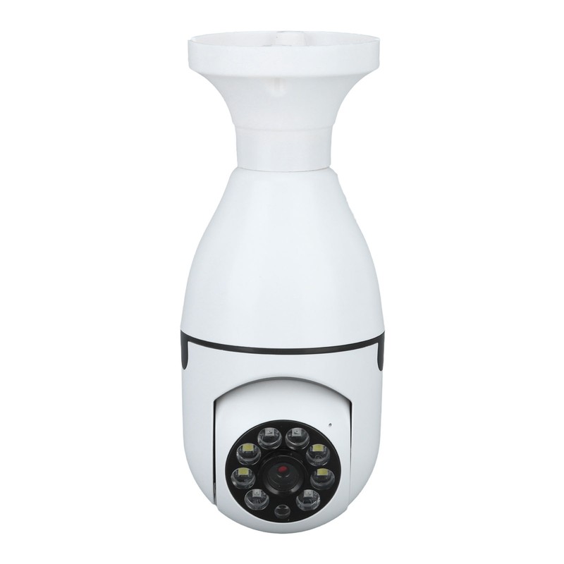 1080P Bulb Security Cameras Wireless 2.4GHz WiFi Full Color Light