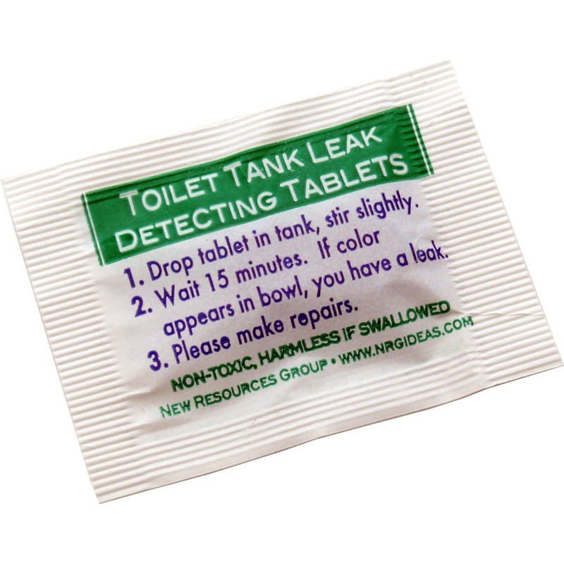 New Resources Group Toilet Leak Detecting Tablets - Dye Tablets