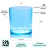 KX-WARE 14-ounce and 20-ounce Acrylic Glasses Plastic Tumbler, set of