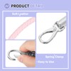 SUIKIHUM 2 Pack Braided Purse Straps, (60cm/23.62" Replacement Purse Strap)
