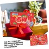 Operitacx 2sets Year Money Pouches Chinese Festival Bag Pockets Paper