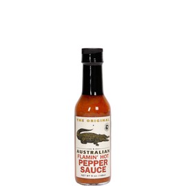 Original Australian Flamin' Hot Pepper Hot Sauce