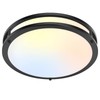TOBUSA 36W LED Flush Mount Ceiling Light Fixture, 13inch LED