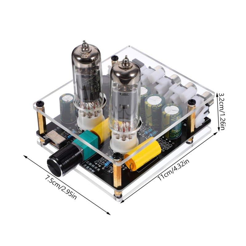 jojofuny Tube Preamp Vacuum Electron Tube Valve for Turntable HiFi