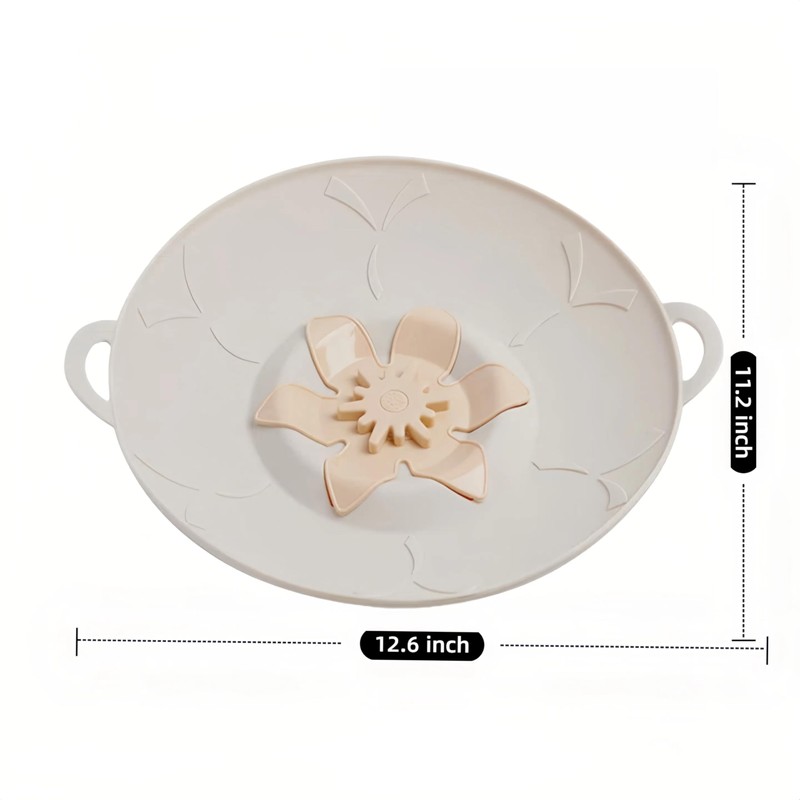 Reusable Silicone Spill Stopper Lid – Boil-Over Safeguard for Pots