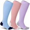 Sockswift Bamboo Viscose Plus Size Compression Socks Wide Calf 15-20mmHg