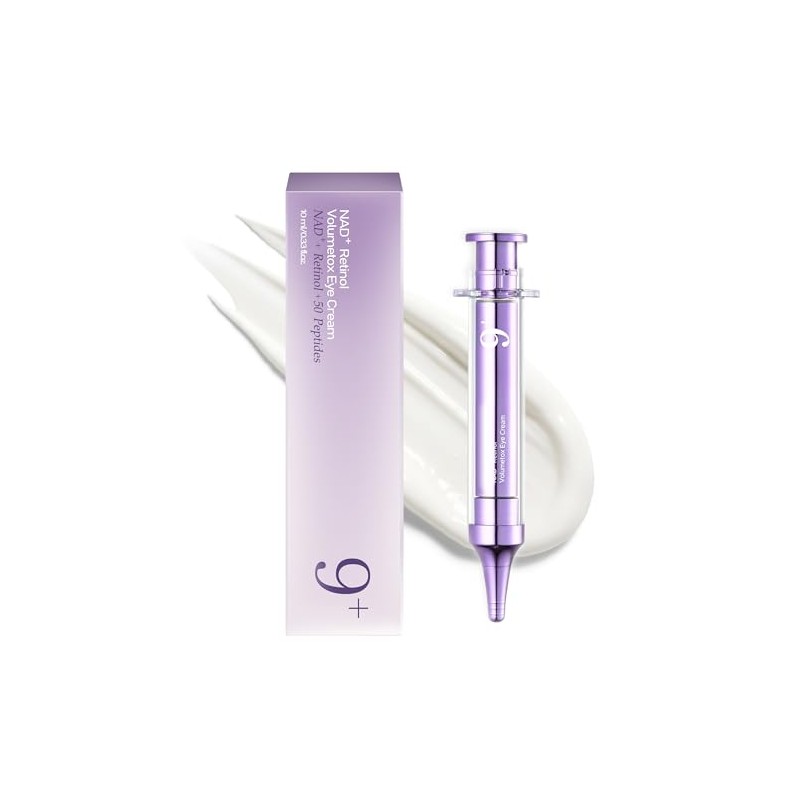 No.9 NAD+ Crema de ojos con retinol y vitamina C
