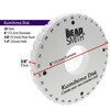 The Beadsmith Round Kumihimo Disk, 6 inch Diameter, 3/8" Dense