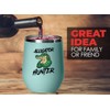 Zookeeper Teal Edition Wine Tumbler 12oz - Alligator Hunter -