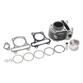 Cylinder Set Cylinder Kit for GY6 50cc 4-Stroke China Scooter 139QMB 139QMA Engine for Adly Baotian BT49QT Benero Benzhou YY50QT Rex Flex Tech Qingqi QM50QT Jinlun JC50QT Jonway Longjia Znen Hyosung
