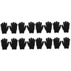 Baluue 8 Pairs Back Scrub Gloves Bath Scrubber for Body