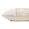 Loloi PLL0111 Ivory 13'' x 21'' Cover Only Pillow
