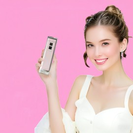 Water Flosser with Toothbrush Head (Sprayable Water) Pink. Portable Travel Water Flosser, Retractable Water Tank, 4 Nozzles, 2 Brush Heads, 1 Storage Bag Hard(Pink).for Adults.