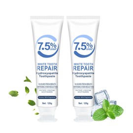 XdealCozyxc 2 Pcs Hydroxyapatite Toothpaste UK, Hydroxyapatite Toothpaste 7.5 for Enamel Protection and Tooth Strengthening